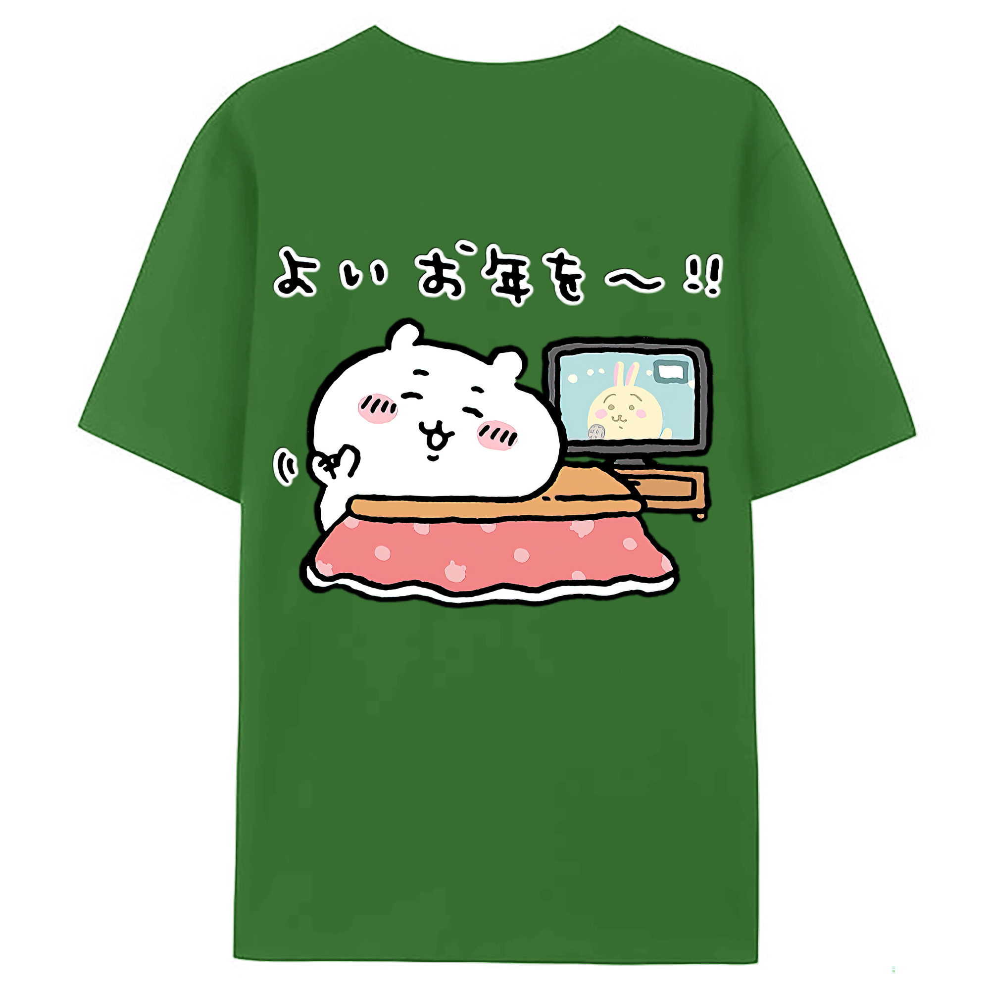 （画像用） ちいかわ ちいかわ Chii-kawa chiikawa レディース半袖Tシャツ(バックプリント)
